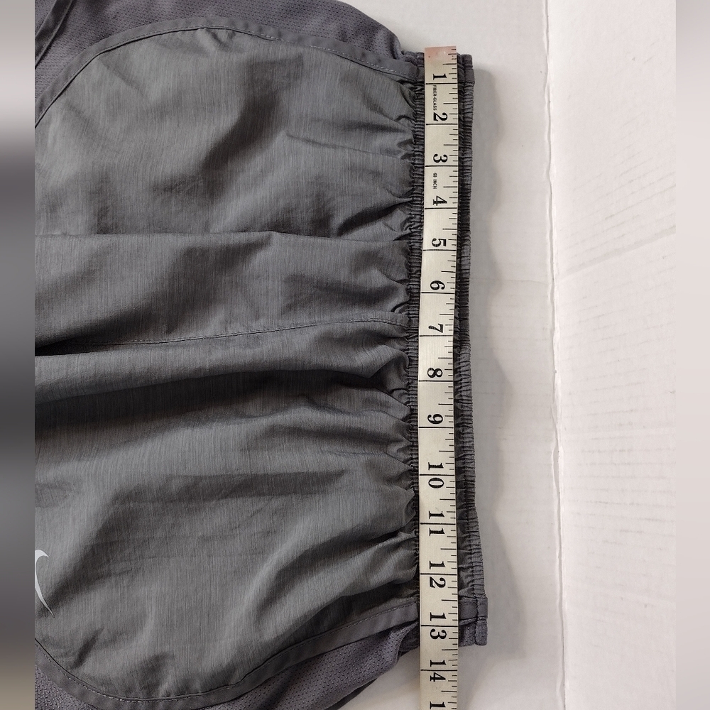Nike Women's Elastic Waist High Rise Training Running Workout Athletic Shorts - Picture 12 of 14